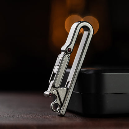 Titanium Belt Keychain