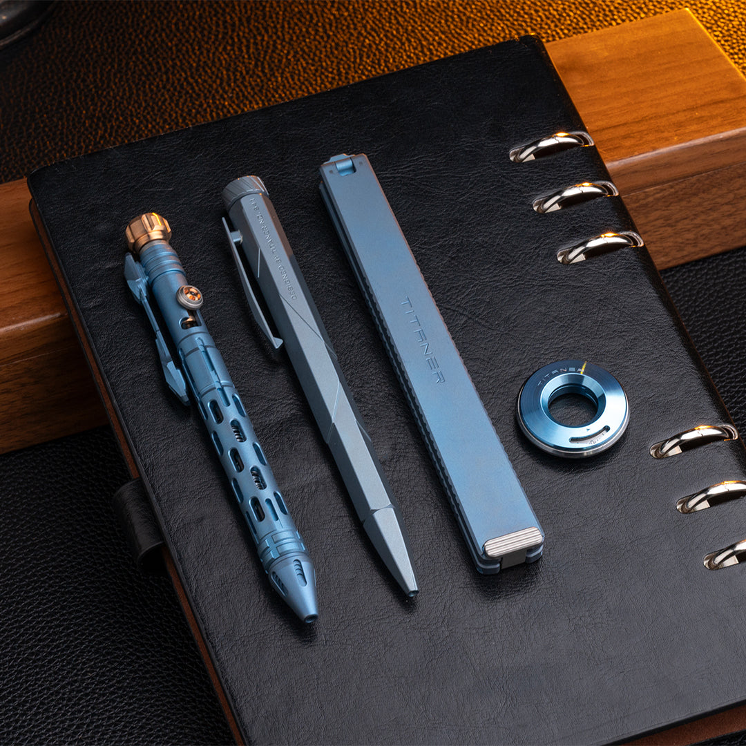 Titanium Anodized Blue Collection
