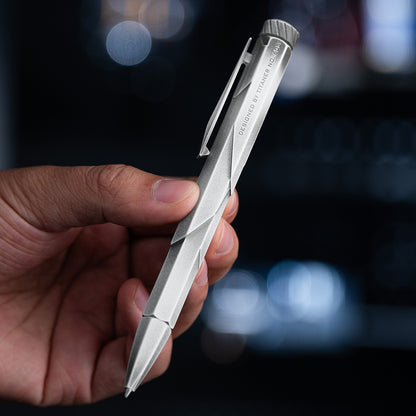 El bolígrafo EDC de titanio mecanizado por CNC