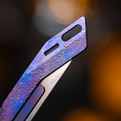 Hand-carved Falcon 2.0. Micro Knife