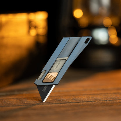 Einziehbares Mini-EDC-Allzweckmesser aus Titan