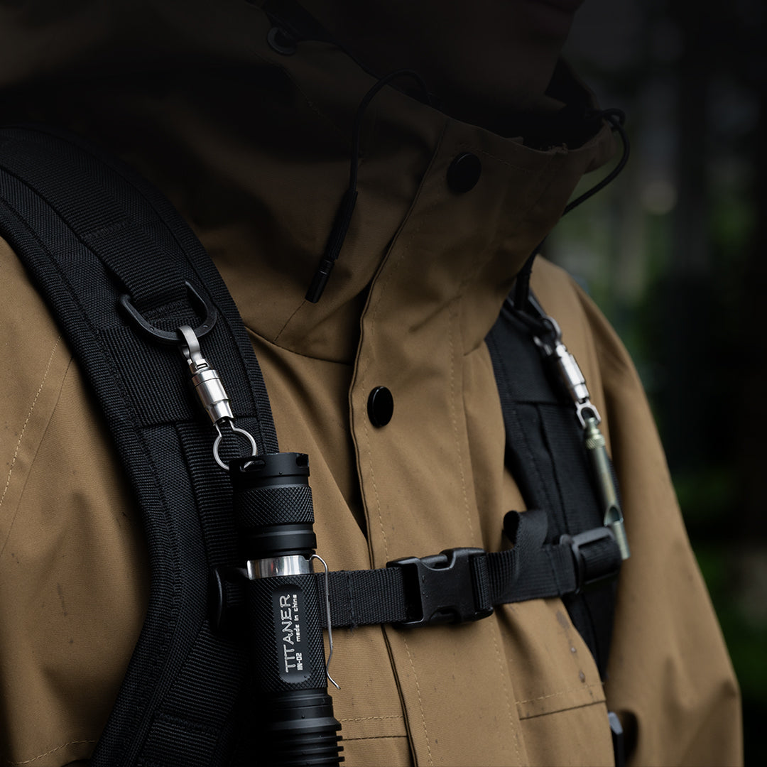 TiNexus: Patented Quick-Release Magnetic Carry System