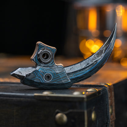 Cyberpunk Raptor Hand-Carved Titanium Claw(Limited 20 pcs)