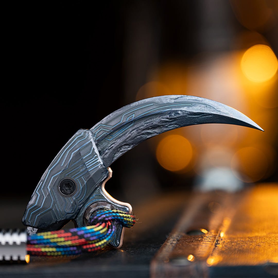 Cyberpunk Raptor Hand-Carved Titanium Claw(Limited 20 pcs)