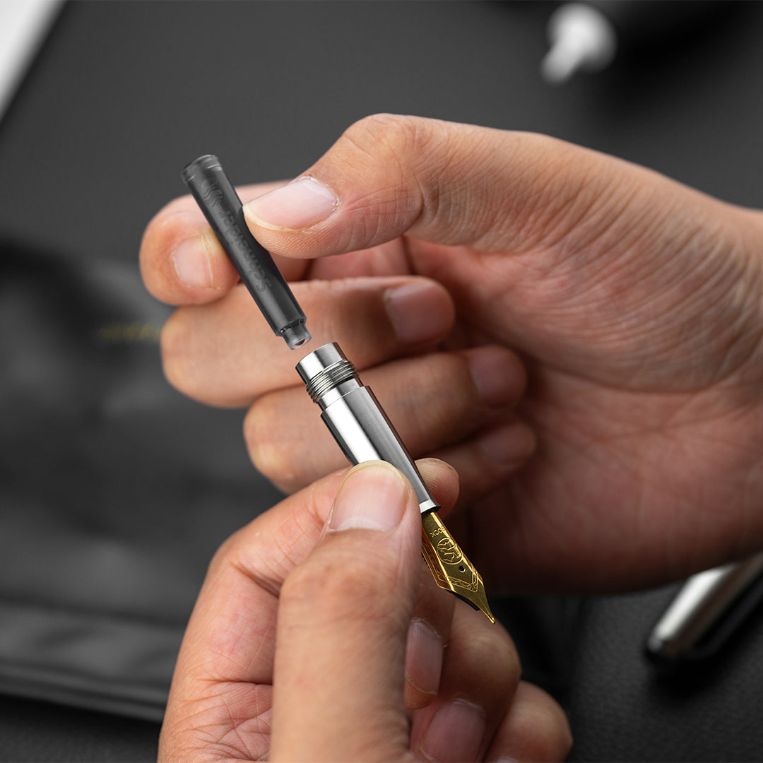 Titanium Tactical Fountain Pen