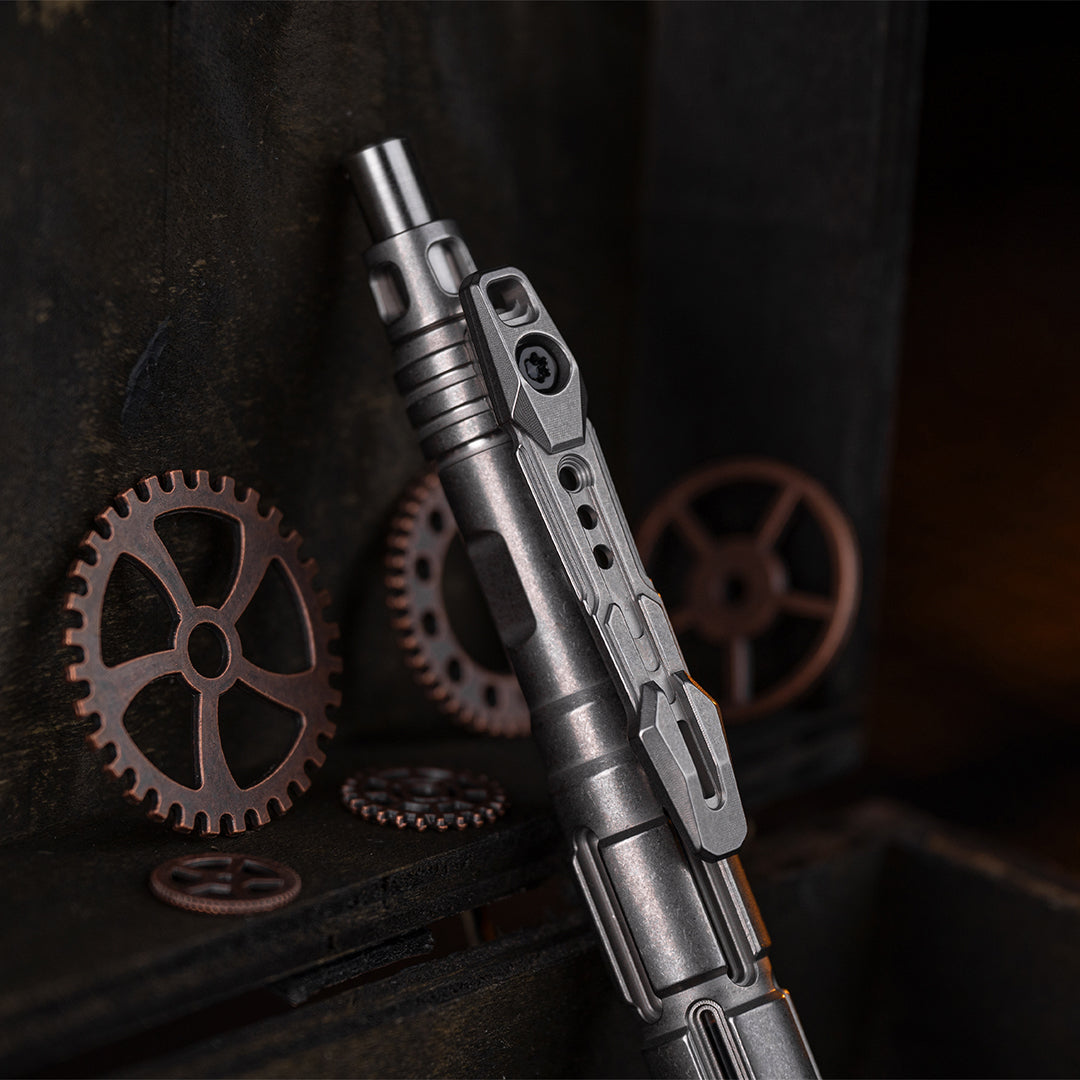 【Pre-Order】Titanium Tactical Mecha Pen