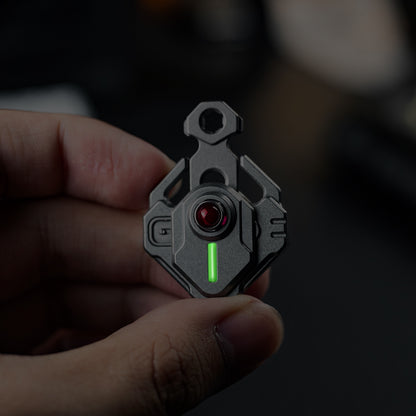 Trident: 3-Level Titanium Zipper Lock