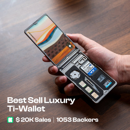 Titanium EDC Wallet