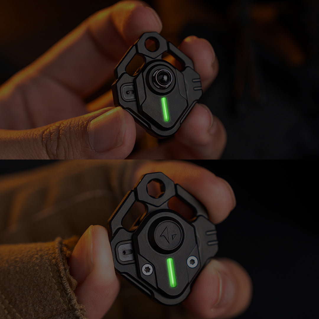 Trident: 3-Level Titanium Zipper Lock