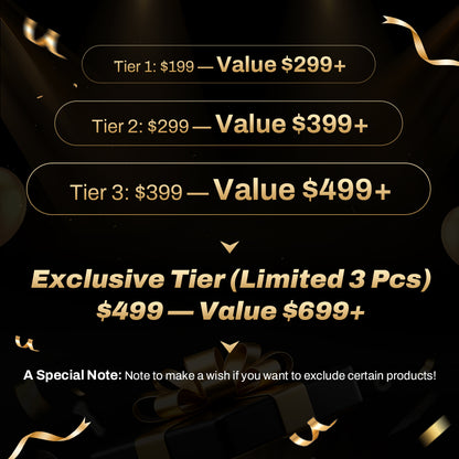 Black Friday Exclusive Mystery Box  - Up To 35% OFF！【Limited 20 Pcs】