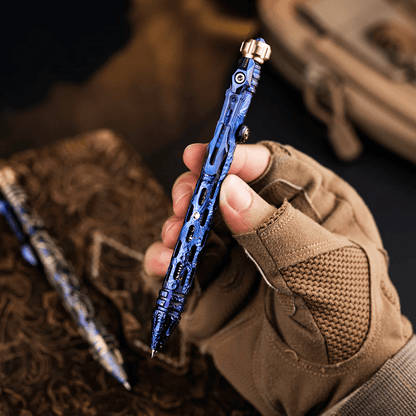 Titanium Tactical Bolt-Action Pen