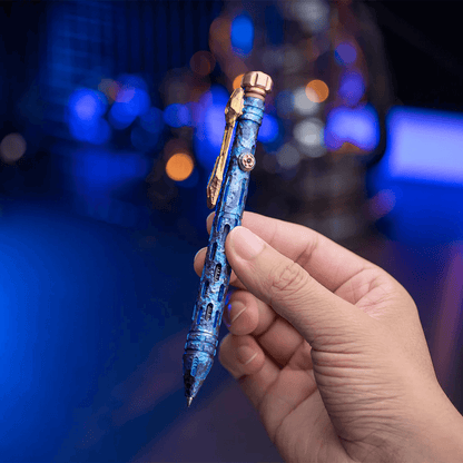 Titanium Tactical Bolt-Action Pen