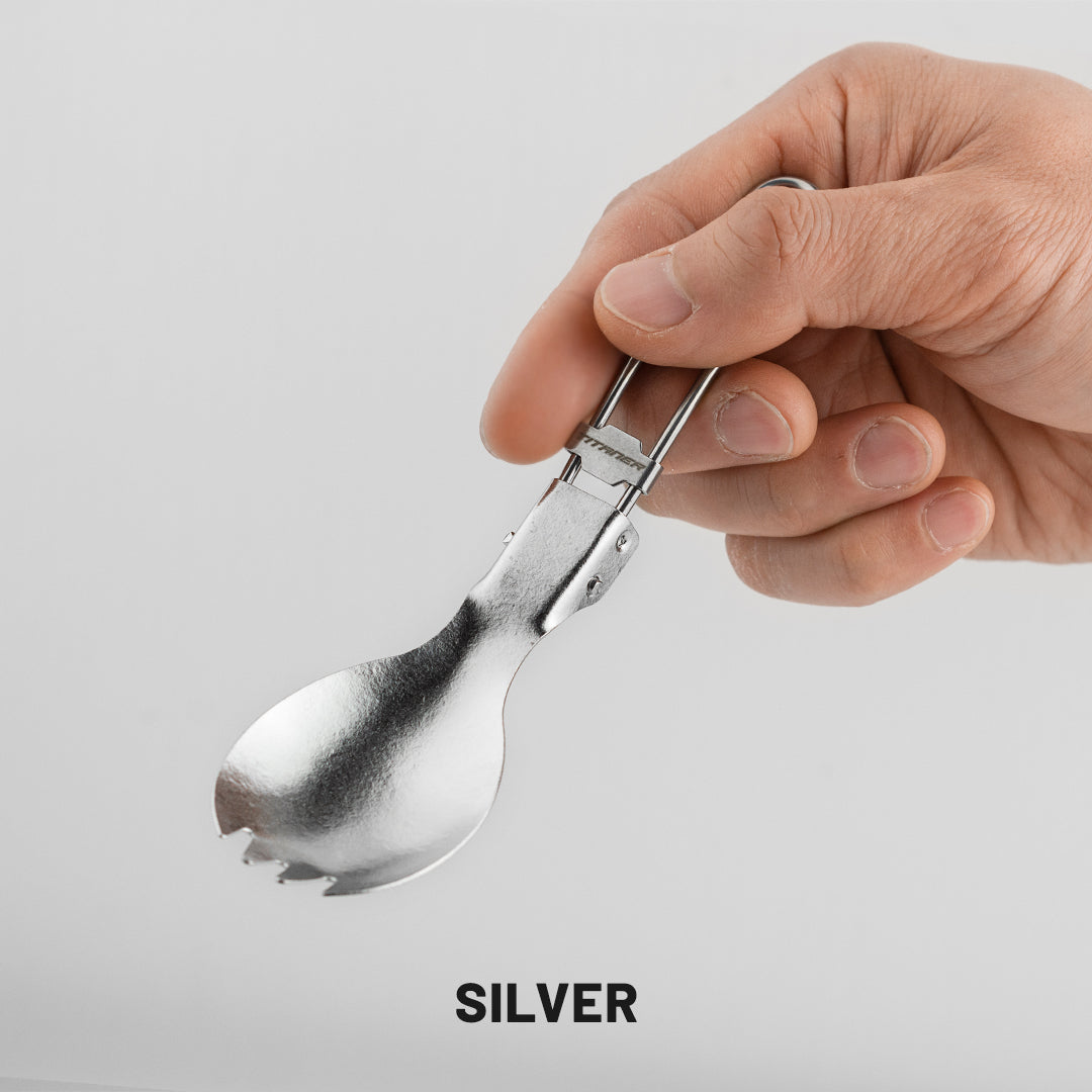 Titanium Portable Folding Spork&Spoon